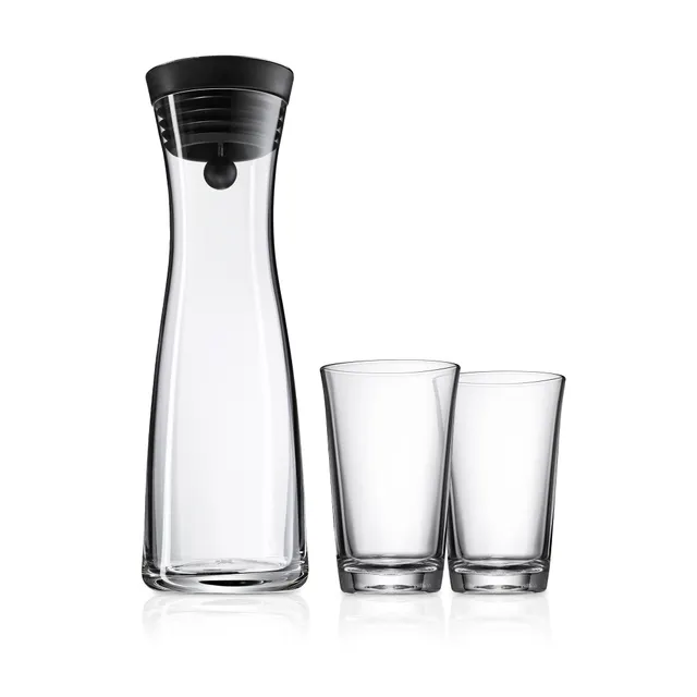 Basic Set Wasserkaraffe mit 2 Gläsern