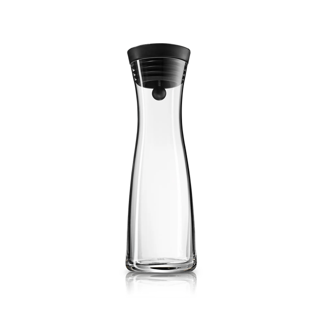 Basic Wasserkaraffe, 1 l, Schwarz