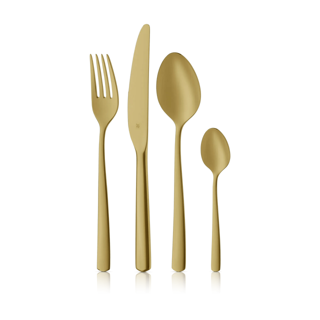 Boston Besteck-Set, Champagner Gold, 24-teilig, Cromargan® hochwertiger Edelstahl