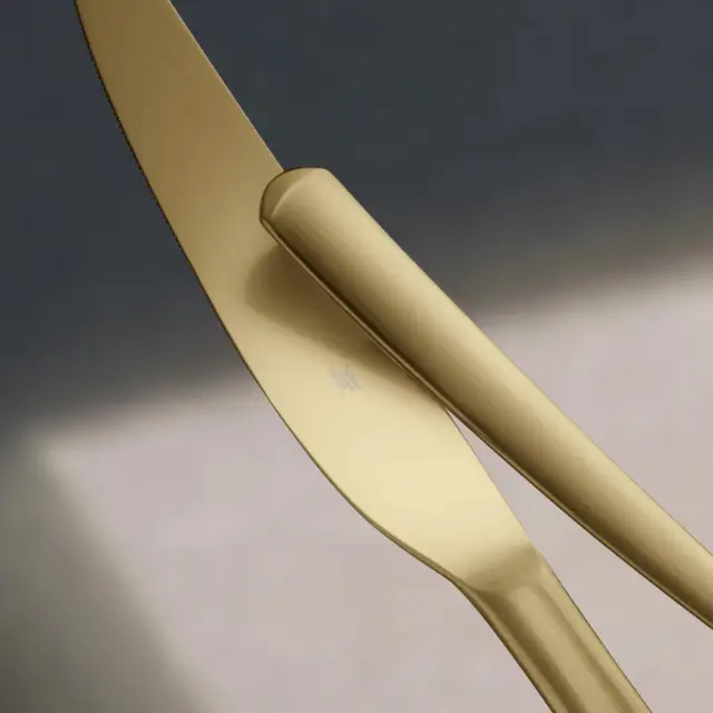 Boston Besteck-Set, Champagner Gold, 24-teilig, Cromargan® hochwertiger Edelstahl