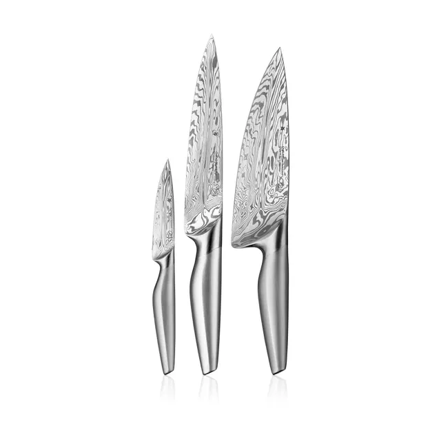 Chef`s Edition Damasteel® Messer-Set, 3-teilig