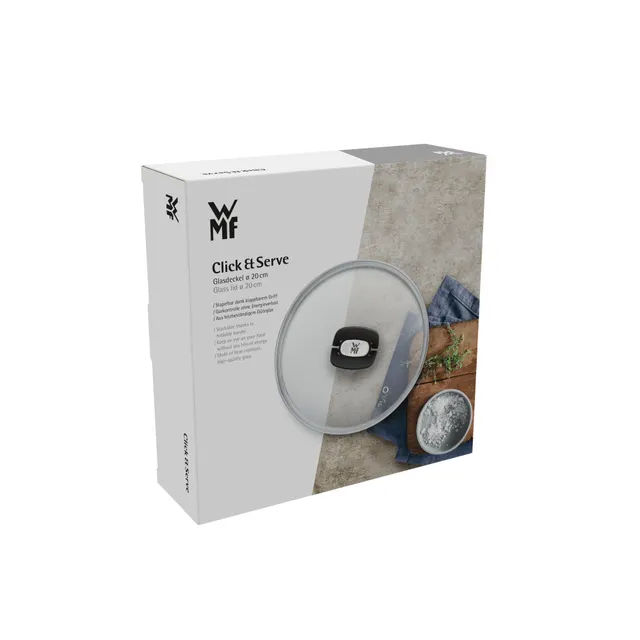 Click&Serve Glasdeckel, 20 cm
