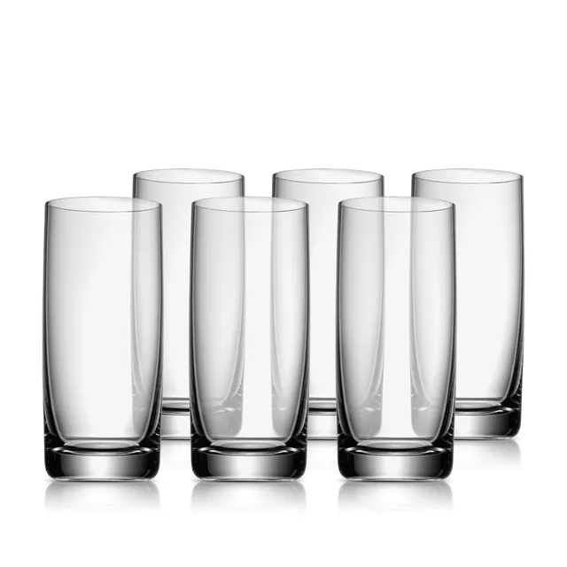 EasyPlus Longdrinkgläser, 6 Stück