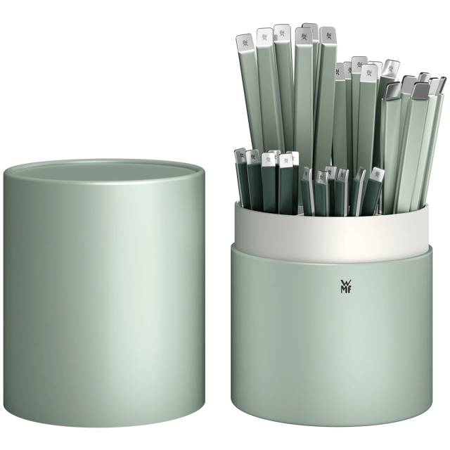 Emotion Besteck-Set, Cromargan® hochwertiger Edelstahl, Frosty Green, 30-teilig