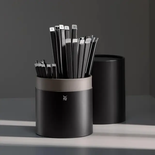 Emotion Besteck-Set, Cromargan® hochwertiger Edelstahl, Lava, 30-teilig