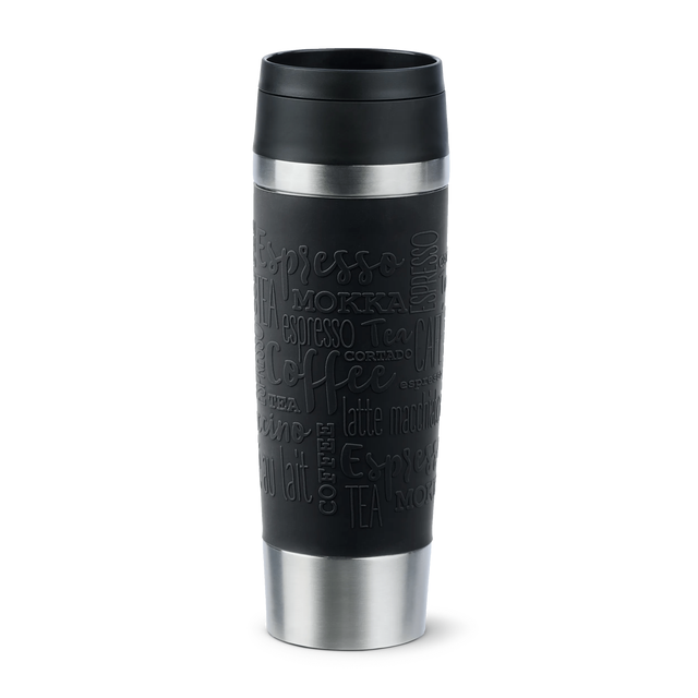 Emsa Travel Mug Classic Isolierbecher 0,5L Schwarz N20220