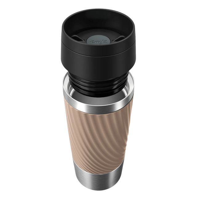 Emsa Travel Mug Classic Twist Isolierbecher 0,36L Braun N20253