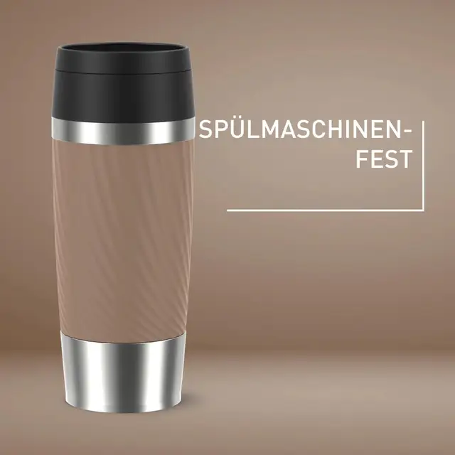 Emsa Travel Mug Classic Twist Isolierbecher 0,36L Braun N20253
