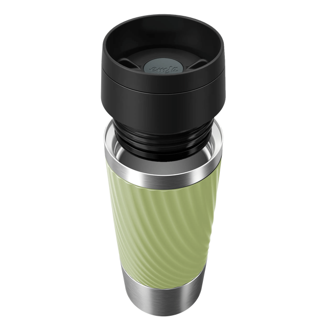 Emsa Travel Mug Classic Twist Isolierbecher 0,36L Grün N20255