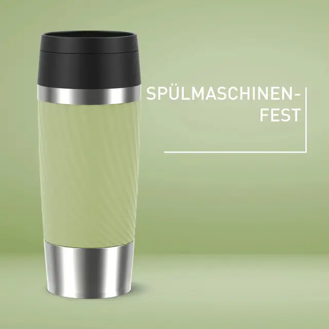 Emsa Travel Mug Classic Twist Isolierbecher 0,36L Grün N20255