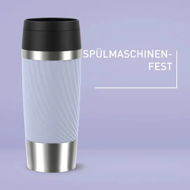 Emsa Travel Mug Classic Twist Isolierbecher 0,36L Lavendel N20256