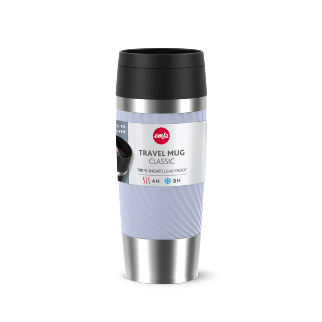 Emsa Travel Mug Classic Twist Isolierbecher 0,36L Lavendel N20256