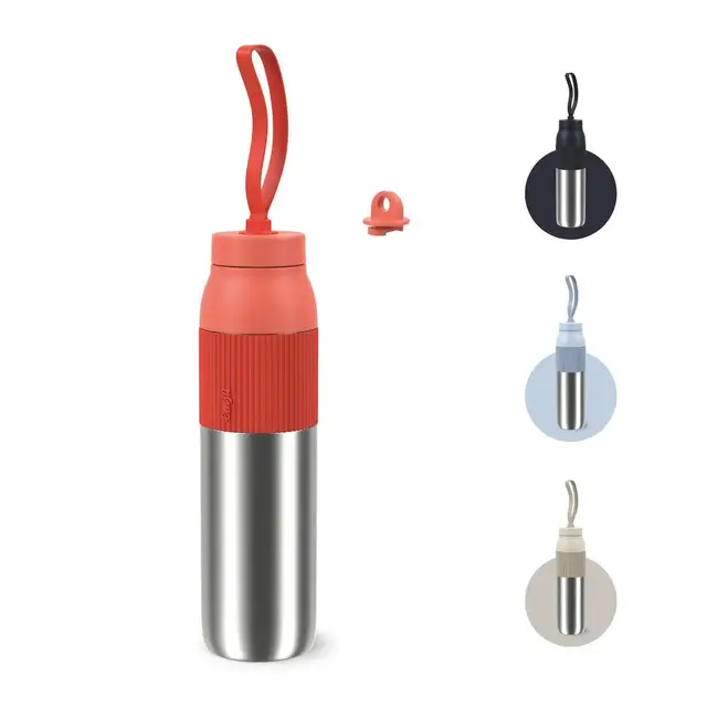 Emsa beYou Twist Bottle, Isolier-Trinkflasche, 0,7 L, N21933