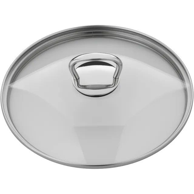 Ersatz-Glasdeckel mit eckigem Griff, 20 cm