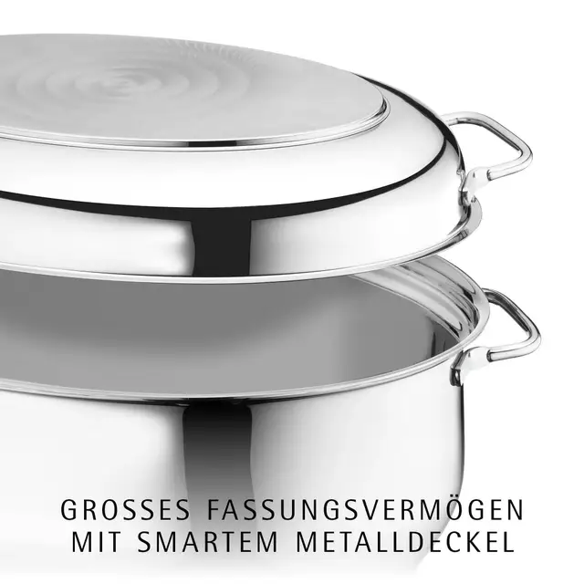 Extrabräter mit Metalldeckel