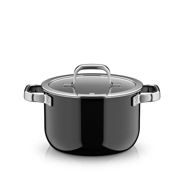 Fusiontec Mineral Pro, Kochtopf mit Deckel, 20 cm, Black