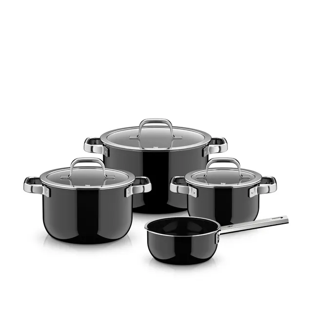 Fusiontec Mineral Pro, Topf-Set, 4-teilig, Black
