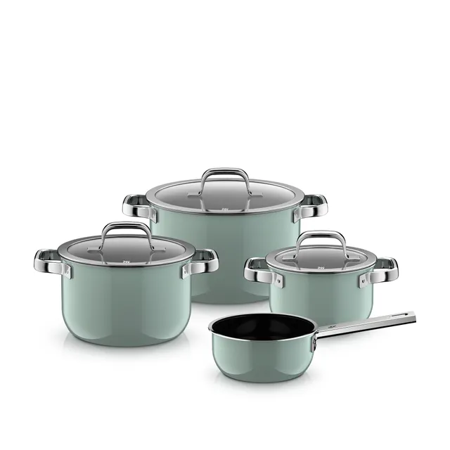 Fusiontec Mineral Pro, Topf-Set, 4-teilig, Eucalyptus Haze