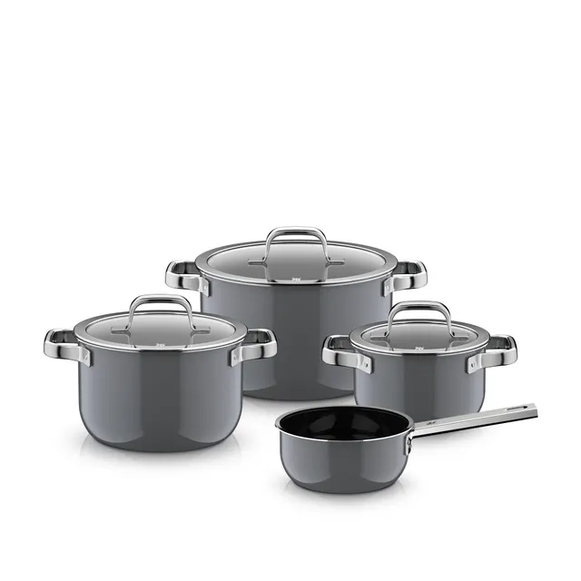 Fusiontec Mineral Pro, Topf-Set, 4-teilig, Platinum