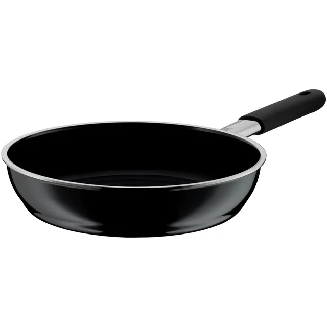 Fusiontec Mineral Stielpfanne, 24 cm, Black