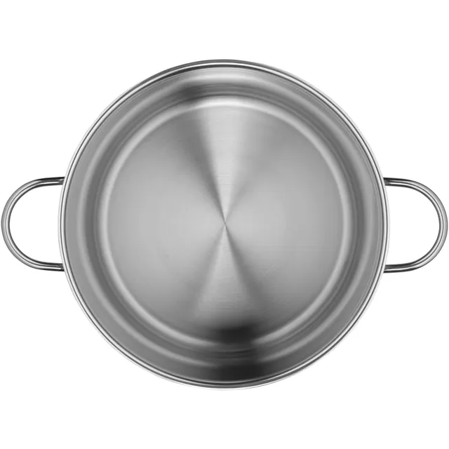 Gemüsetopf mit Edelstahldeckel, 28 cm