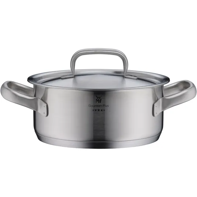 Gourmet Plus Bratentopf mit Deckel, 20 cm