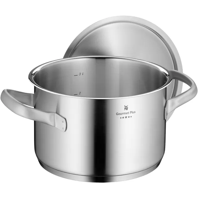 Gourmet Plus Bratentopf mit Deckel, 20 cm