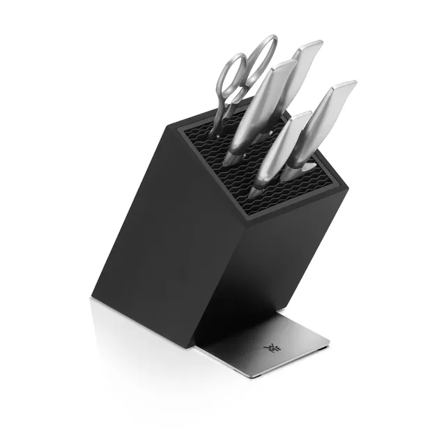 Grand Gourmet Messer-Set mit FlexTec Messerblock, 6-teilig