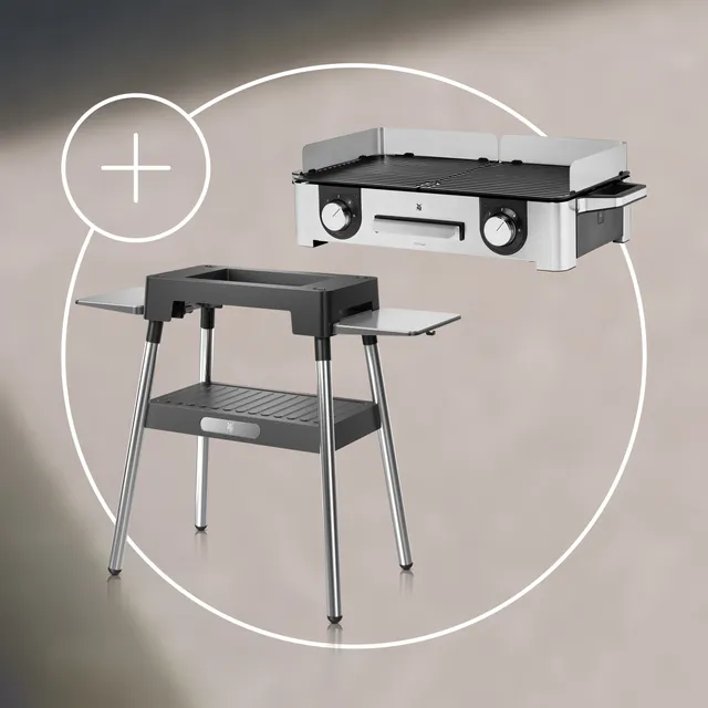 Grill Set: WMF Lono Master Grill mit Standfuß