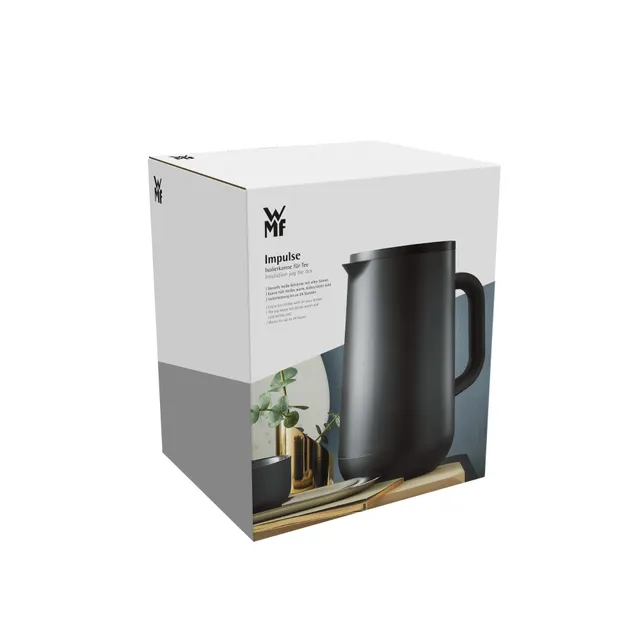 Impulse Isolierkanne Tee, 1,0 l, Schwarz