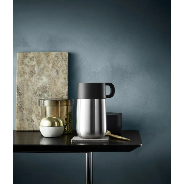 Impulse Travel Mug Thermobecher, 0,3 l, Edelstahl gebürstet