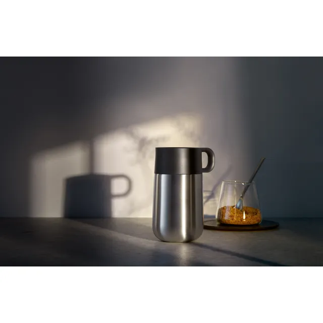 Impulse Travel Mug Thermobecher, 0,3 l, Edelstahl gebürstet