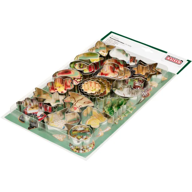 KAISER Ausstechformen-Set Weihnachten, 25 Stück