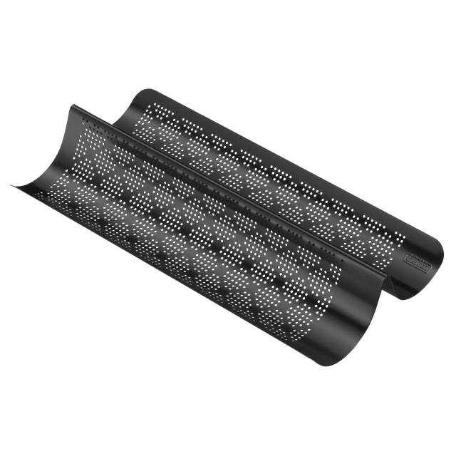 KAISER Inspiration Baguette-Backform, perforiert, 40 x 20 cm
