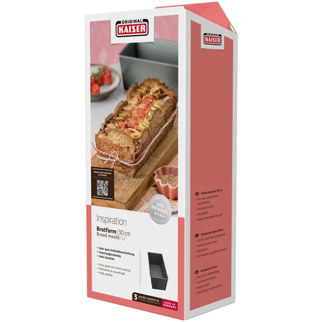 KAISER Inspiration Brotbackform, 30 cm