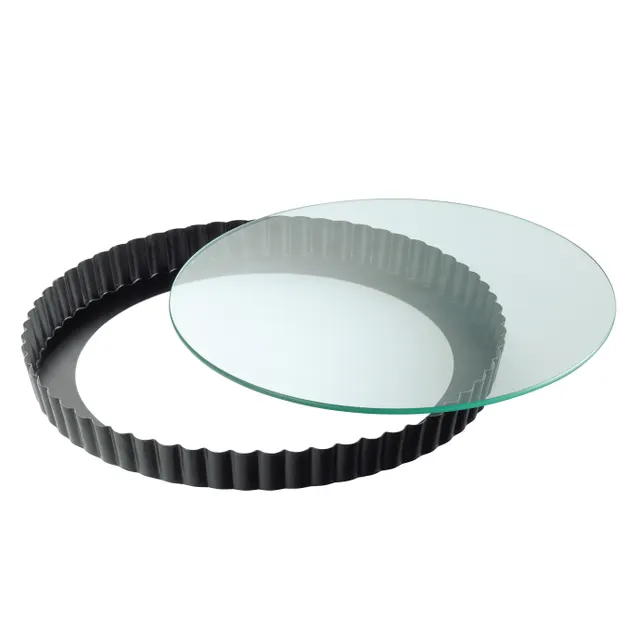 KAISER Inspiration Tarte- & Quicheform mit Glashebeboden, 28 cm