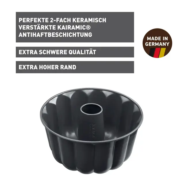 KAISER La Forme Plus Gugelhupfform, 24 cm
