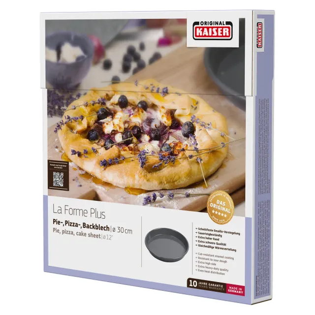 KAISER La Forme Plus Pie-, Pizza-, Backblech, 30 cm