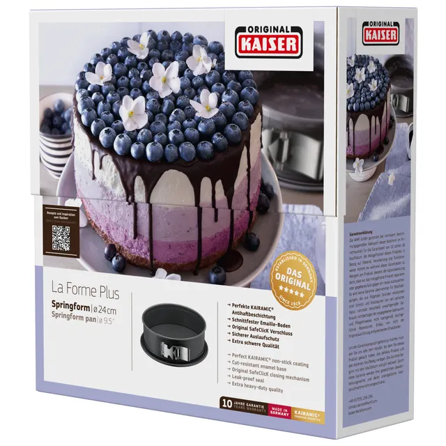 KAISER La Forme Plus Springform mit SafeClick, 24 cm