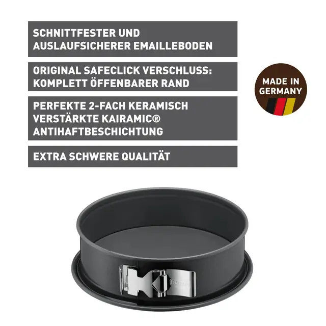 KAISER La Forme Plus Springform mit SafeClick, 26 cm
