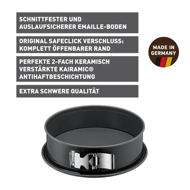 KAISER La Forme Plus Springform mit SafeClick, 30 cm