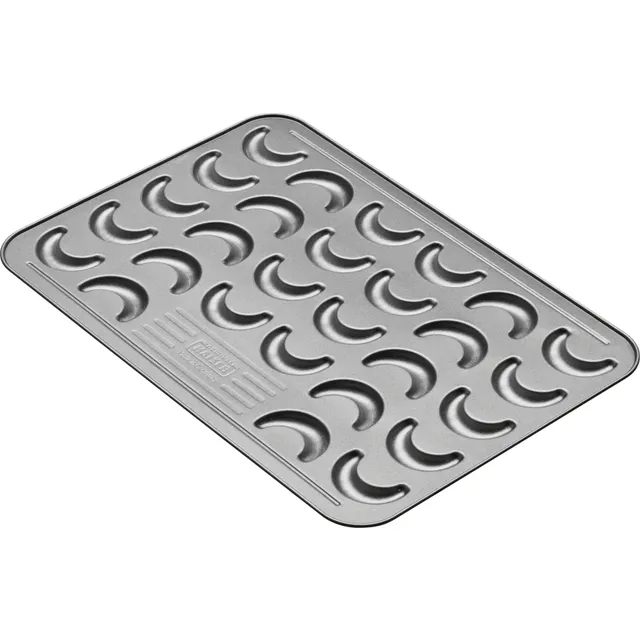 KAISER X-mas Vanillekipferl Backblech, 42 x 29 cm