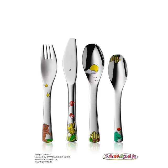 Kinderbesteck-Set Janosch, 4-teilig