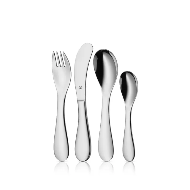 Kinderbesteck-Set Knuddel, 4-teilig