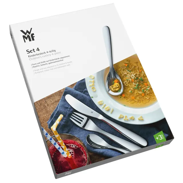 Kinderbesteck-Set Knuddel, 4-teilig