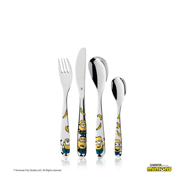 Kinderbesteck-Set Minions®, 4-teilig