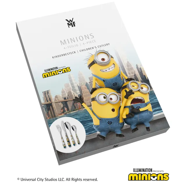 Kinderbesteck-Set Minions®, 4-teilig
