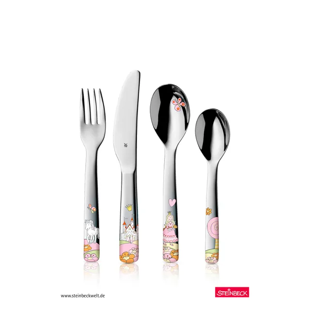 Kinderbesteck-Set Prinzessin Anneli, 4-teilig