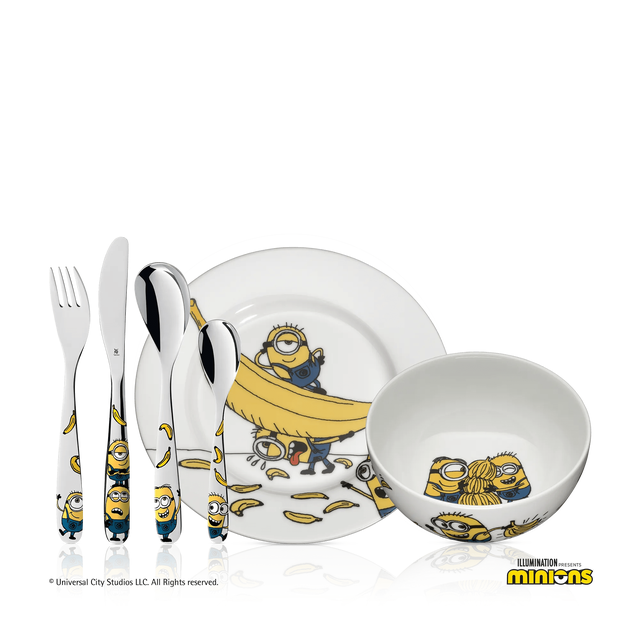 Kindergeschirr-Set Minions®, 6-teilig