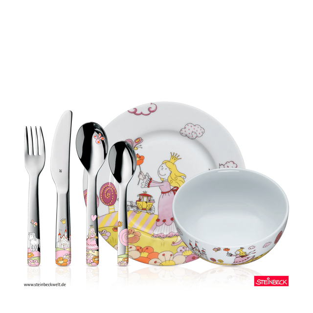 Kindergeschirr-Set Prinzessin Anneli, 6-teilig
